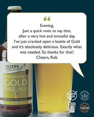 Monument Gold Pale Ale 3.8% - 500ml