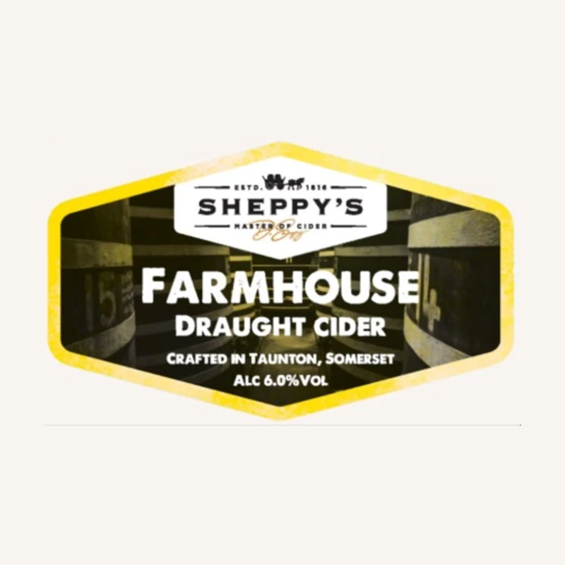Sheppy's Farmhouse Draught Cider 6% - Collection only