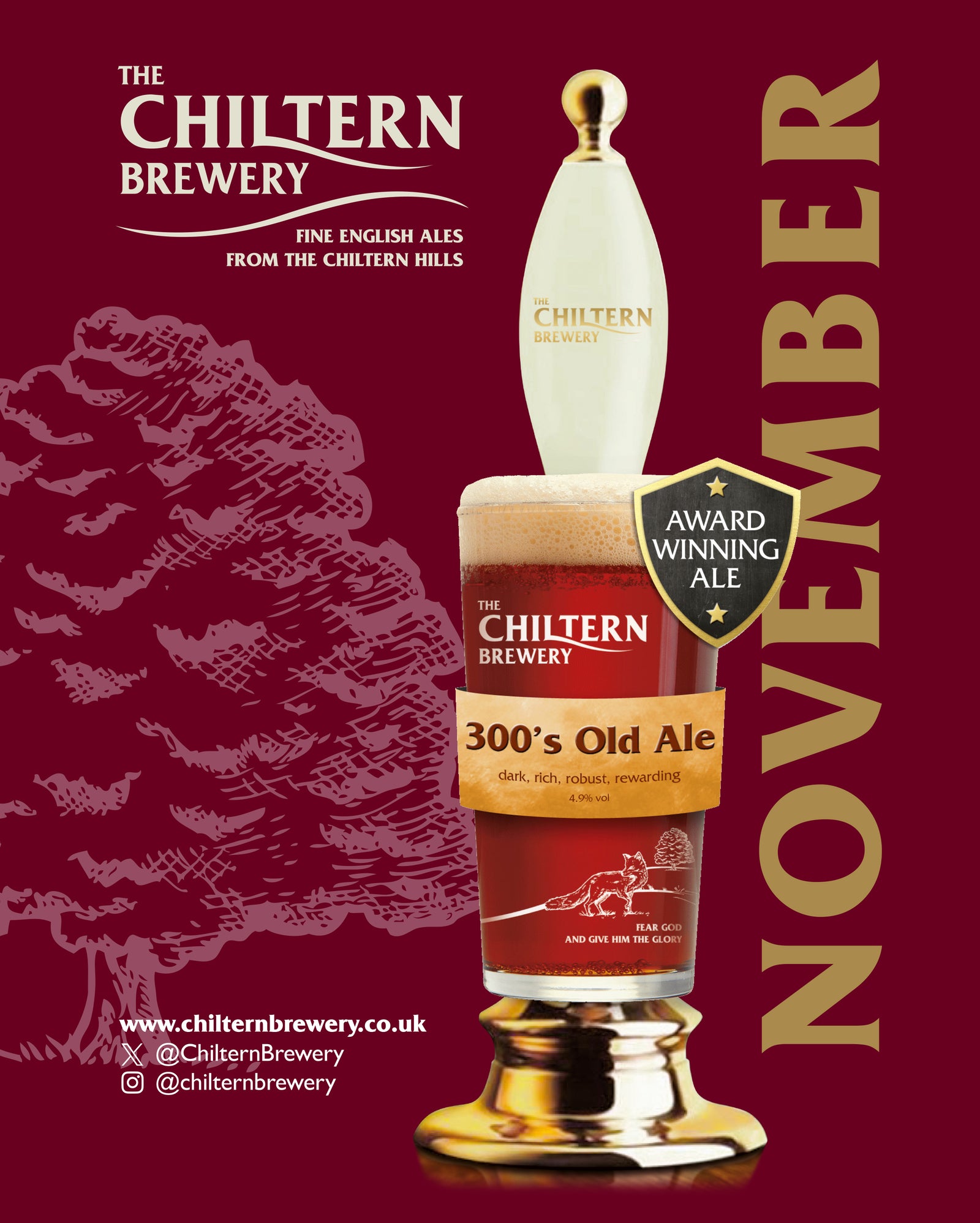 Three Hundreds Old Ale, 4.9% - 8¾ Pints / 5L