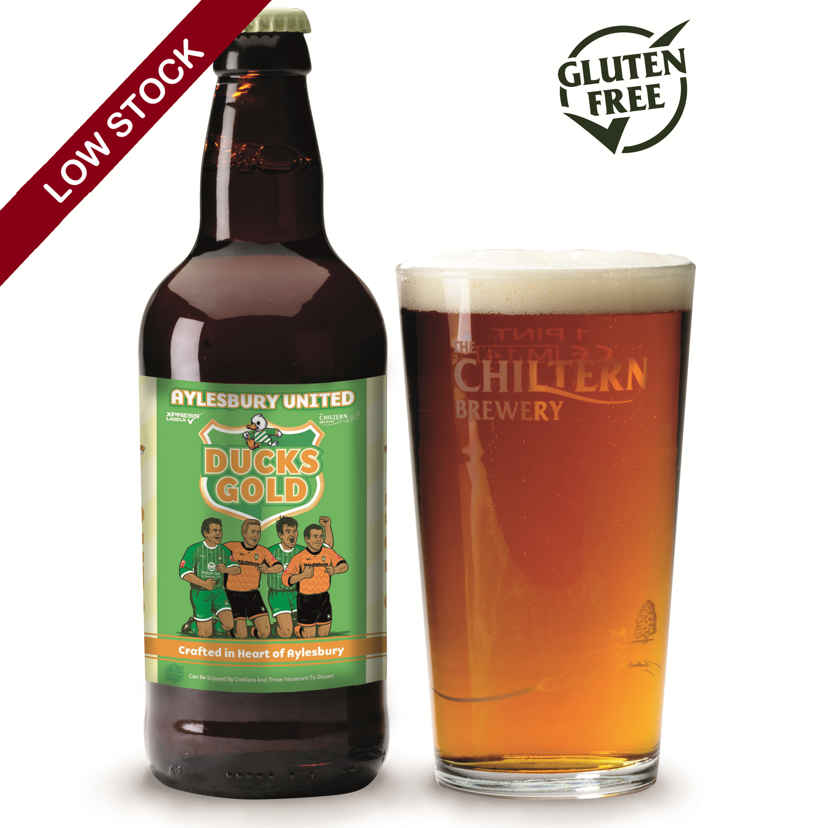 Aylesbury United Ducks Gold 4.8% - 500ml