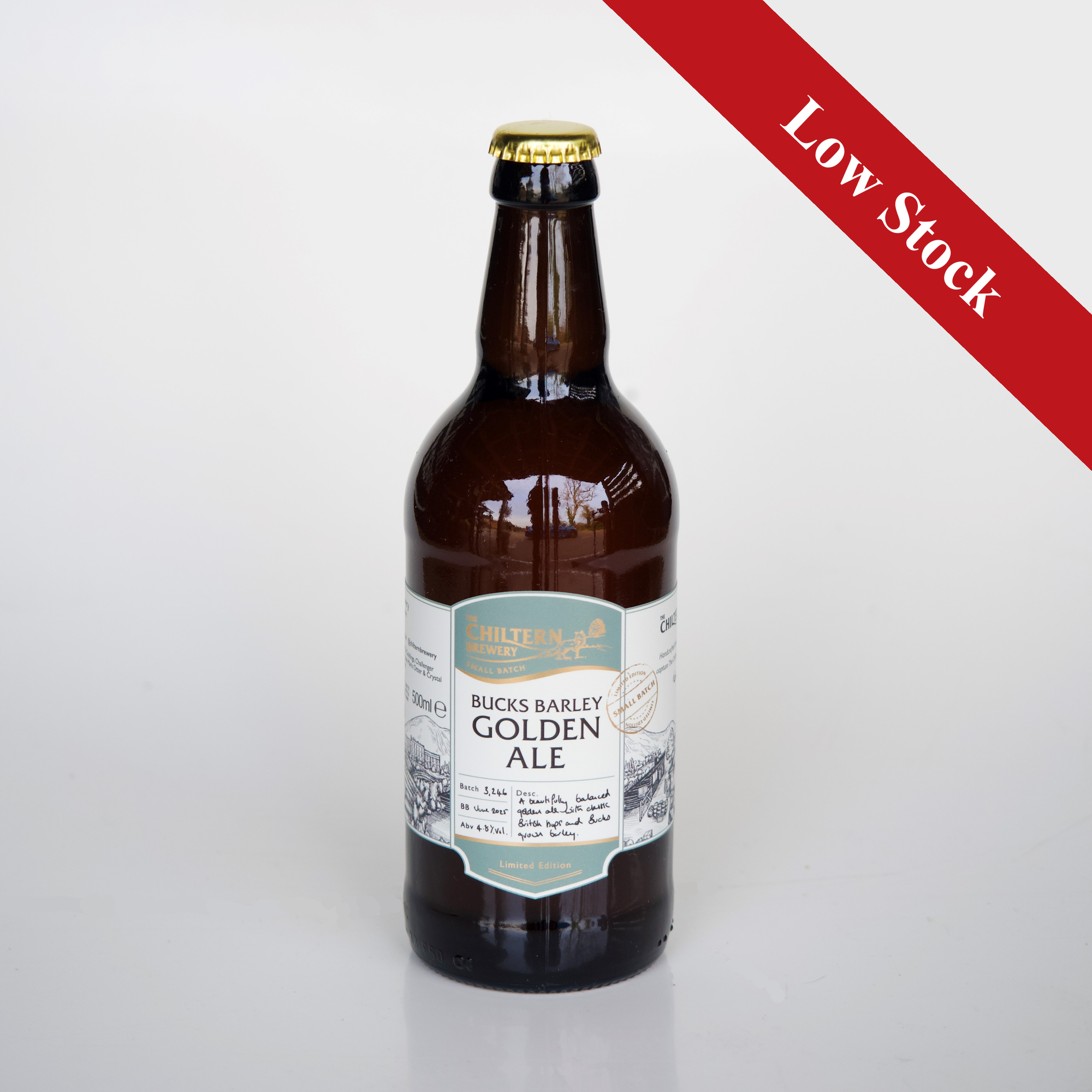 Bucks Barley Golden Ale 4.8% - 500ml