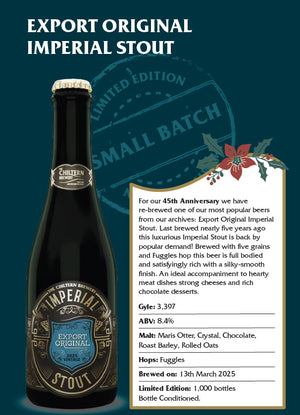 Export Original Imperial Stout 375ml bottle 8.4% Singles