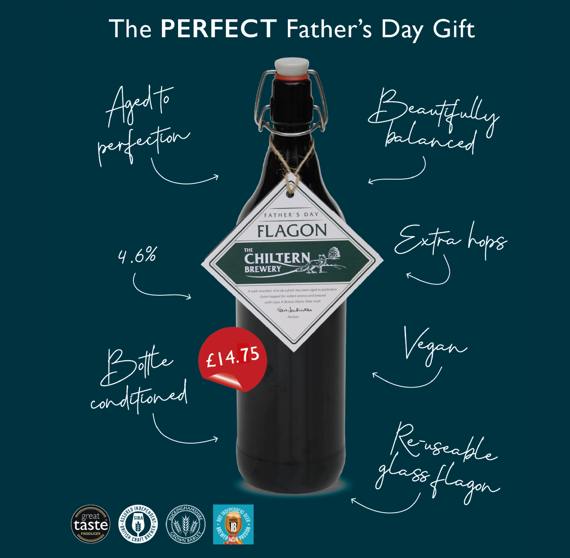 Father's Day Flagon