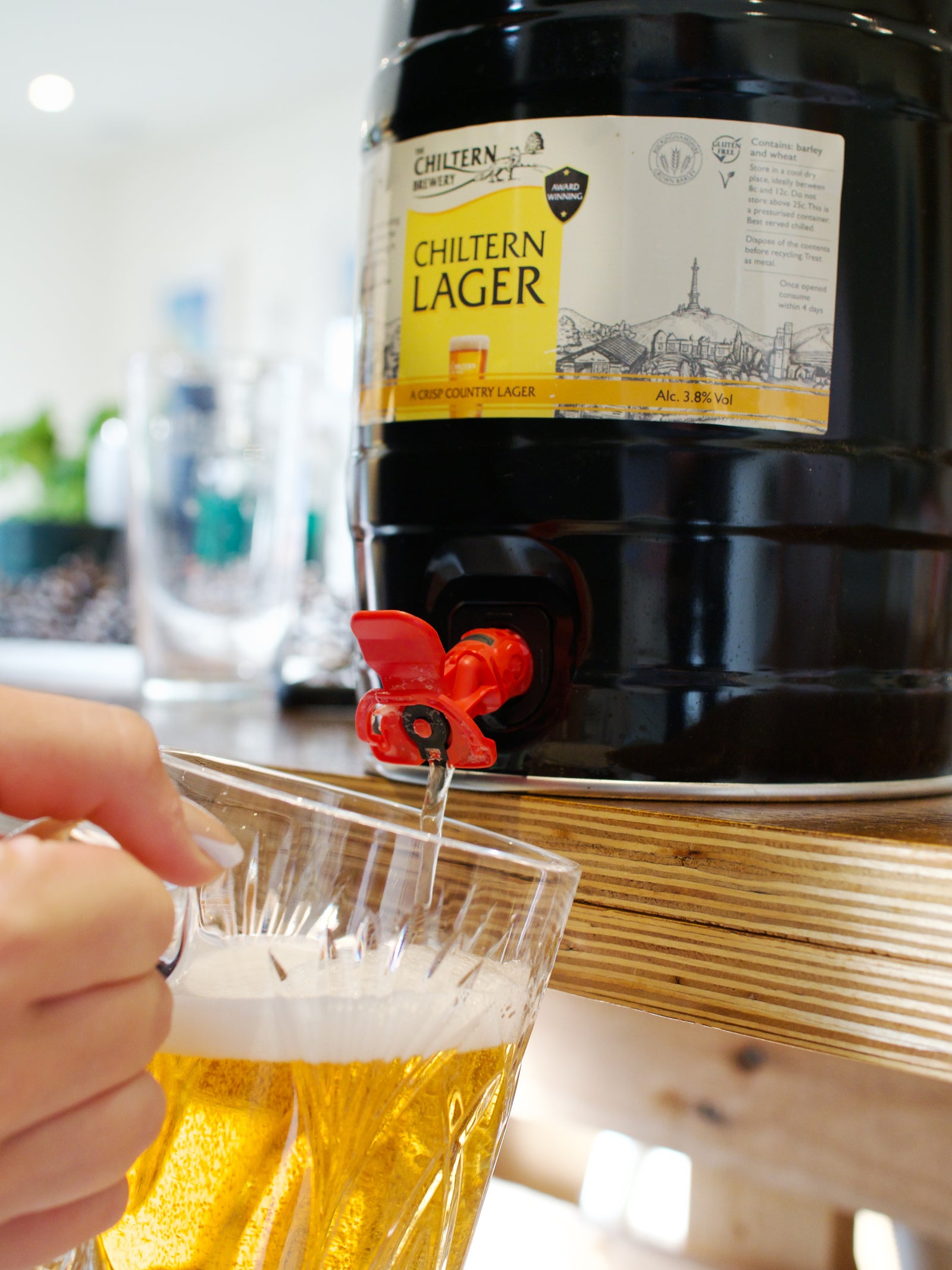 Chiltern Lager - 8¾ Pints / 5L
