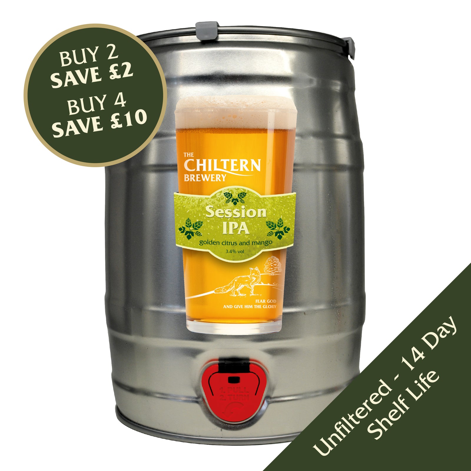 Session IPA Mini-Cask (8¾ Pints | 5L)