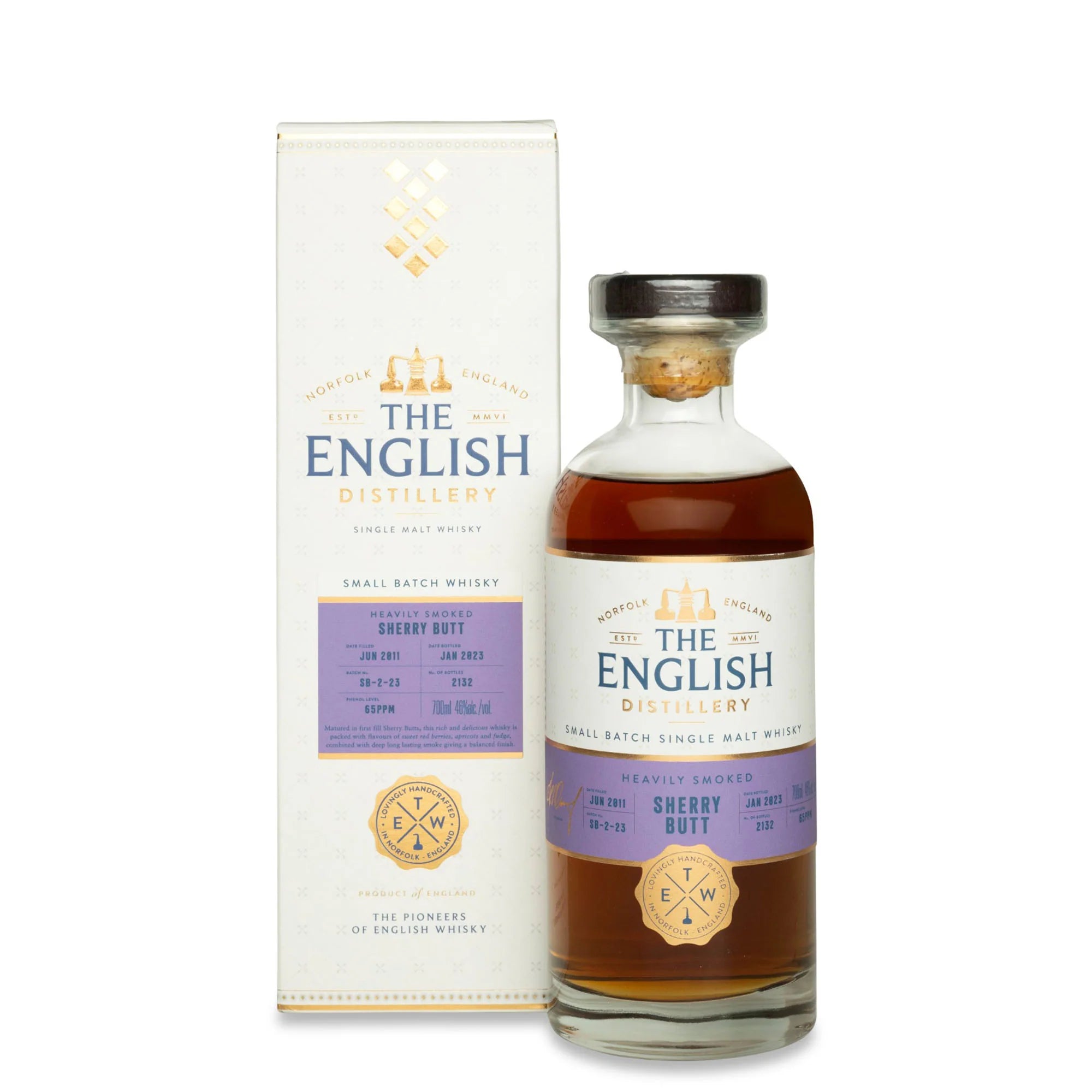 The English Whisky Company - Sherry Cask 46%