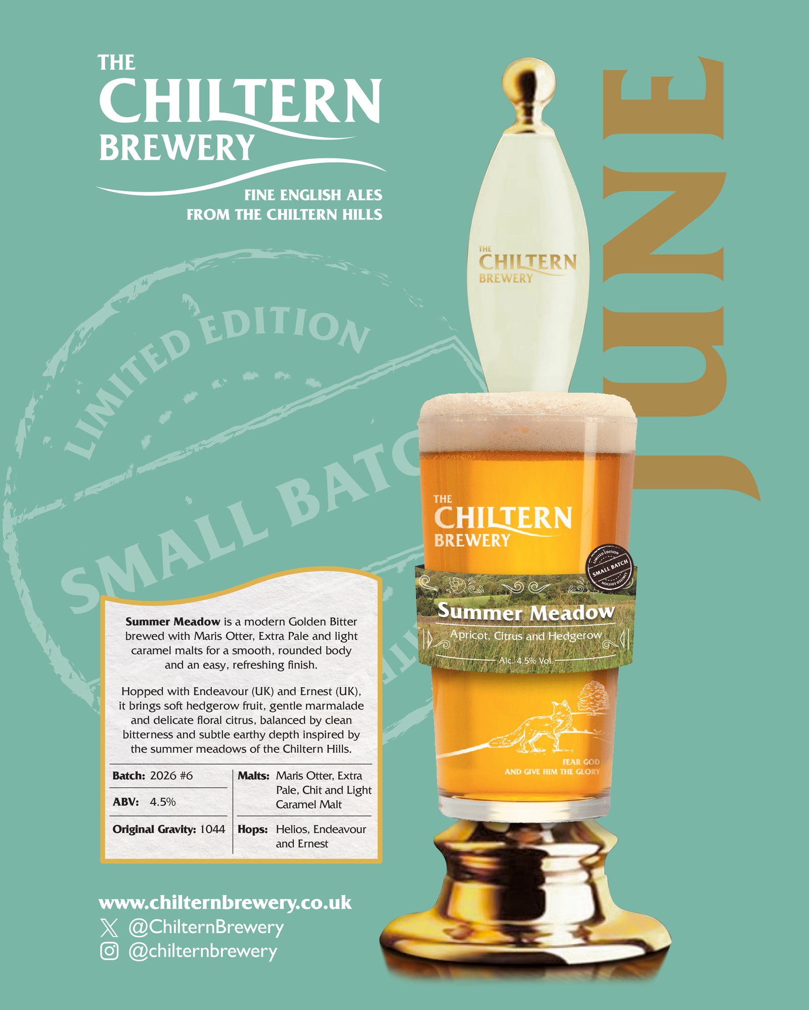 Summer Meadow - Growlers and 2 & 4 Pints for Collection